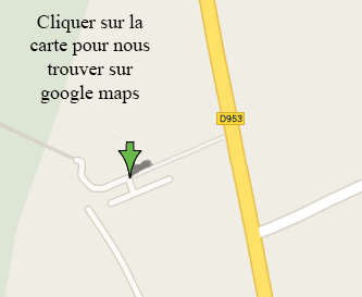carte de localisation du centre equestre, cliquer sur la carte pour nous trouver sur google maps